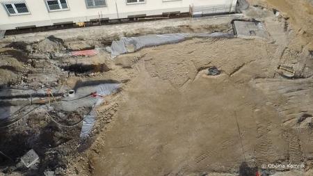 Izgradnja novih zunanjih površin med šolama (5)
